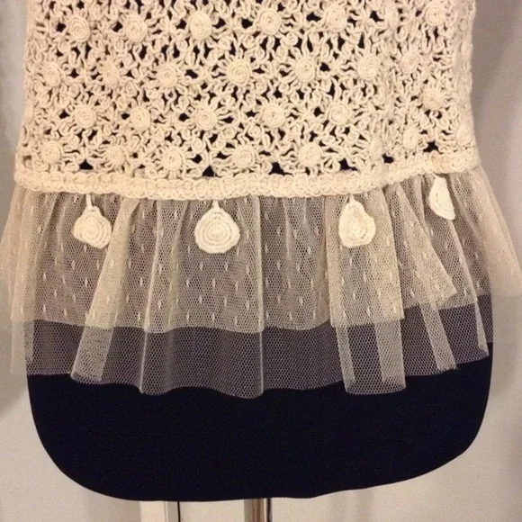 KNIT AND PEARL VEST ✨✨✨ - Picture 3 of 4